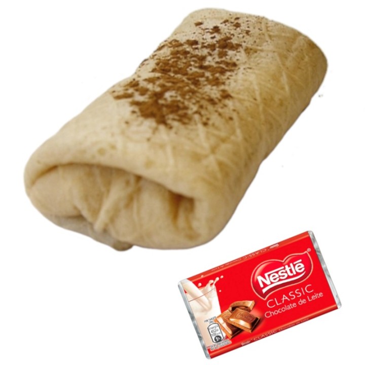 Tripas c/ chocolate Nestlê