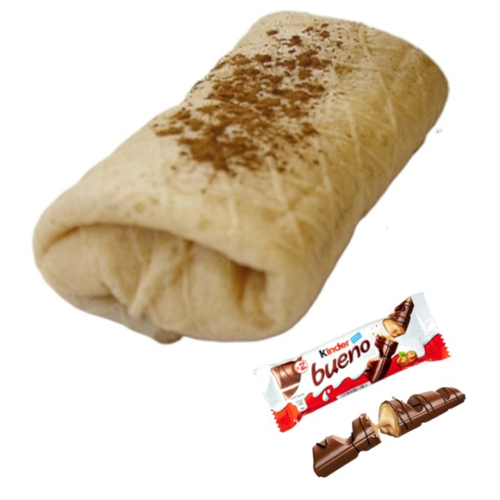 Tripas c/ chocolates Kinder