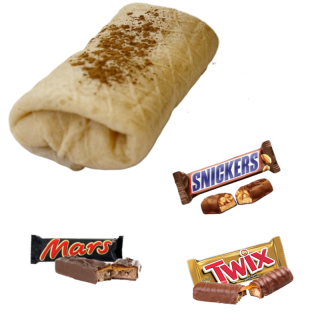 Tripas c/ chocolates variados