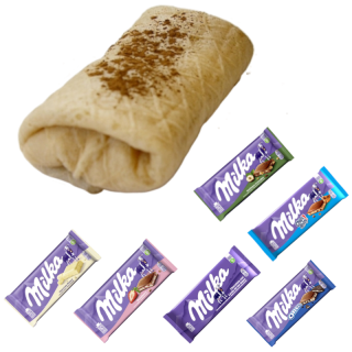 Tripas c/ chocolates Milka